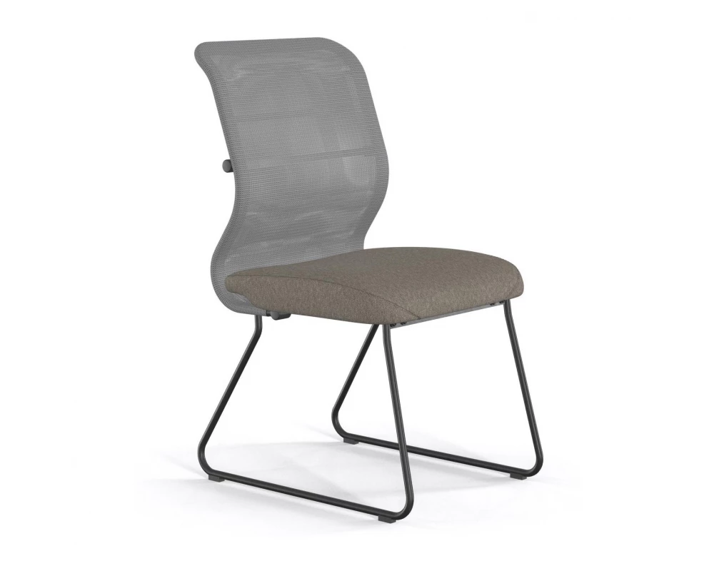 Кресло Sit 8 M4-9 F57 Сетка/Ткань, Серый/Песочный