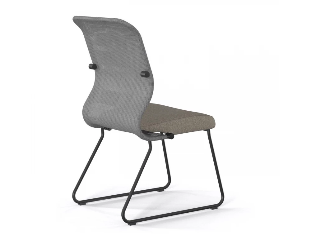 Кресло Sit 8 M4-9 F57 Сетка/Ткань, Серый/Песочный