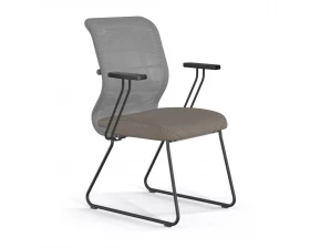 Кресло Sit 8 M4-9T F57 Сетка/Ткань, Серый/Песочный images