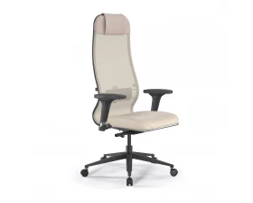 Кресло SynchroSit 10 B1-115D M23.B11.G19.W02 Сетка/Экокожа, Молочный images