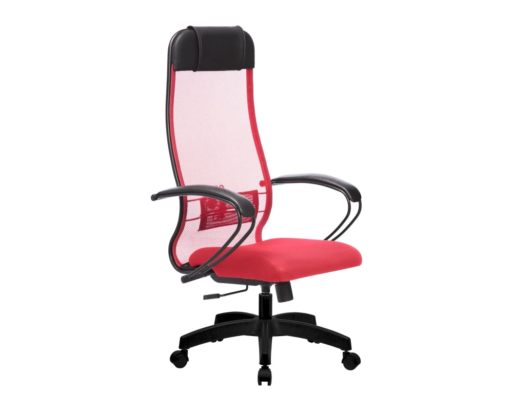 Кресло МЕТТА-11 MPRU подл.130/осн.001 Сетка, Красный