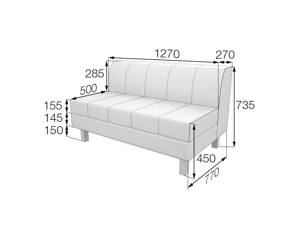 Модуль 2-местный FL2 Флагман MVK