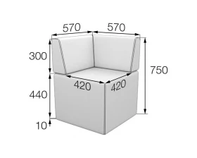 Модуль угловой Kit-C Кит MVK images