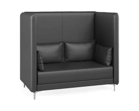 2-х местный диван высокий Графит images