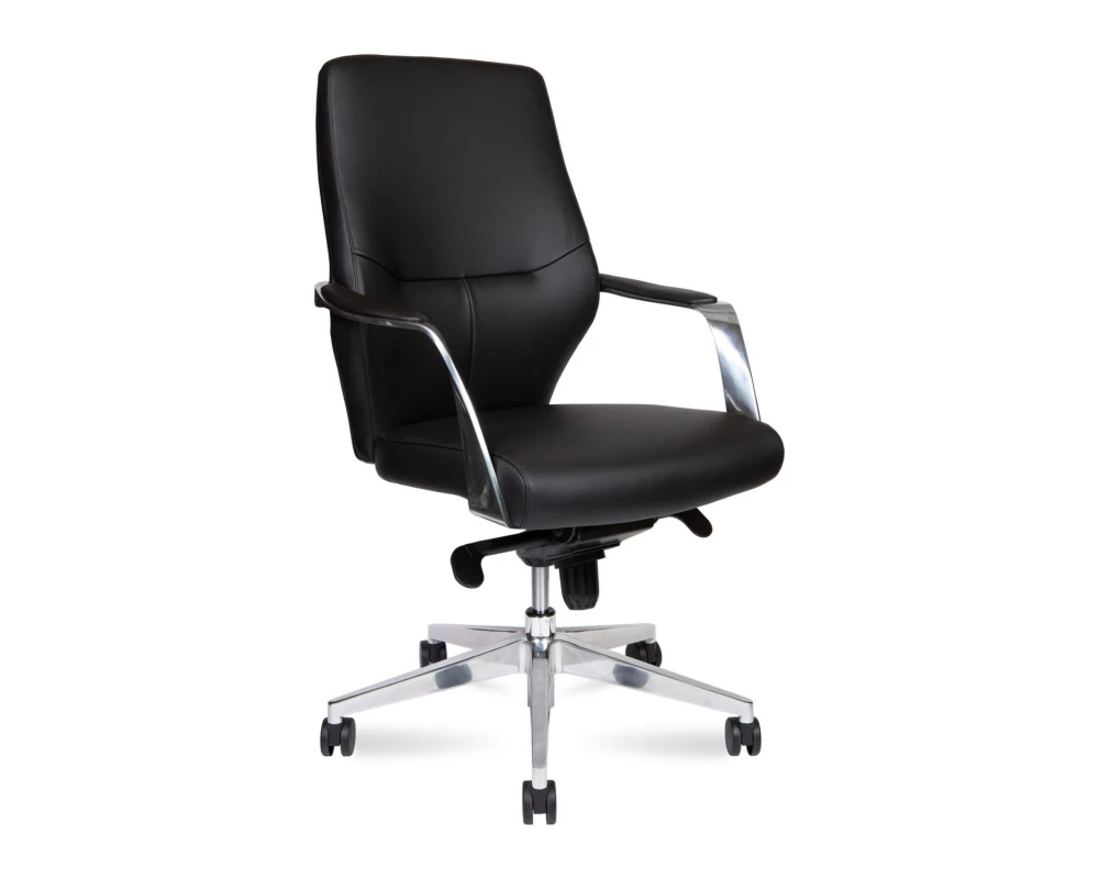 Кресло Norden Capital LB-Black Экокожа, Черный