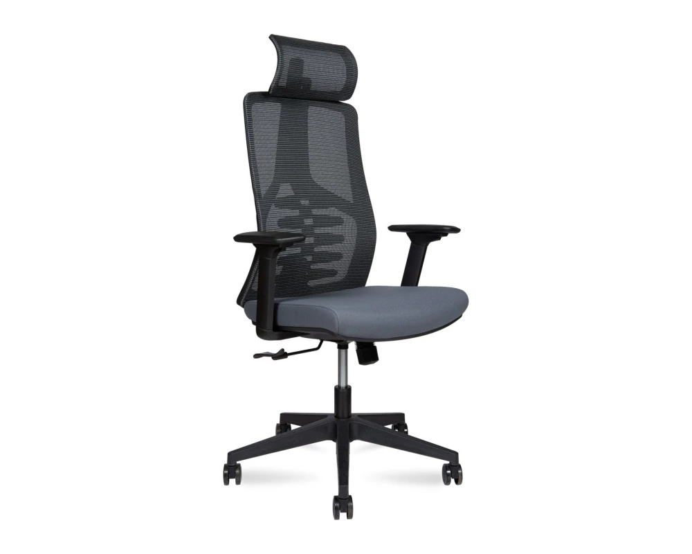 Кресло Norden Cosmo black Сетка/ Ткань, Черный