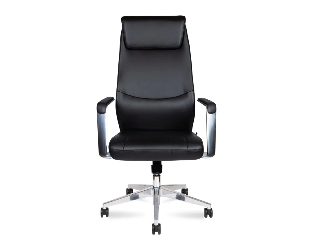 Кресло Norden Davos Black Экокожа, Черный