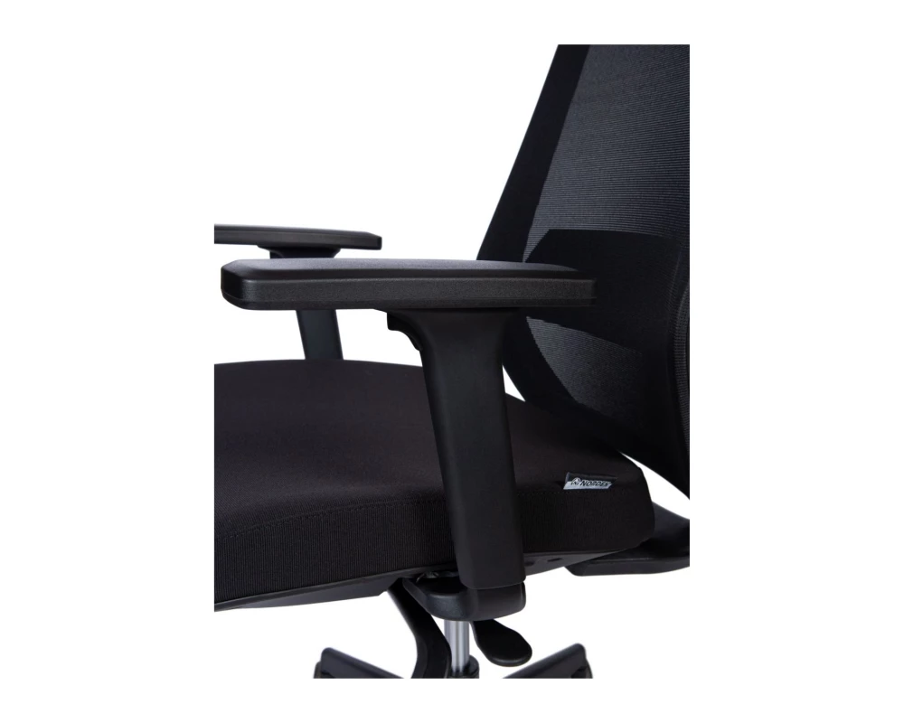 Кресло Norden Mono black Сетка/ Ткань, Черный