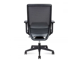 Кресло Norden Mono black LB Сетка/ Ткань, Черный images