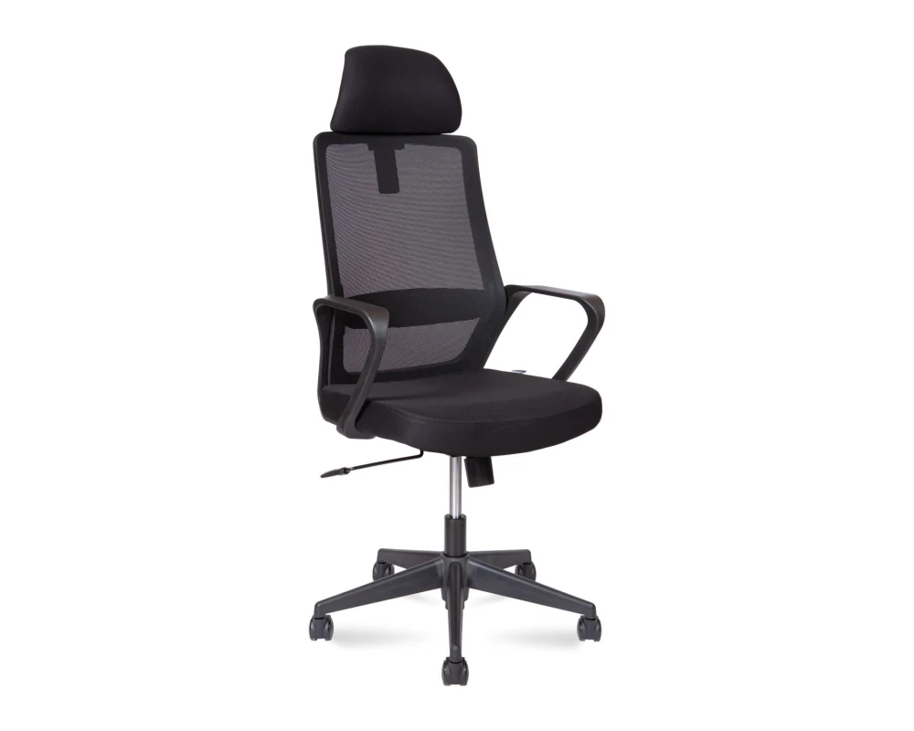 Кресло Norden Pino black Сетка/ Ткань, Черный