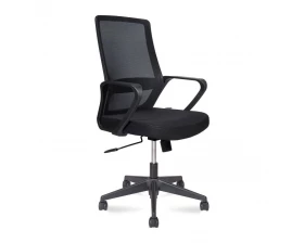 Кресло Norden Pino black LB Сетка/ Ткань, Черный images