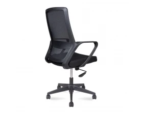 Кресло Norden Pino black LB Сетка/ Ткань, Черный images