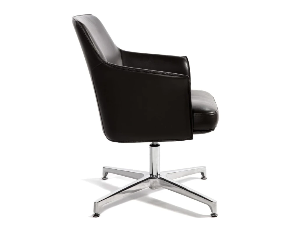 Кресло Norden Бордо CF Экокожа, Черный