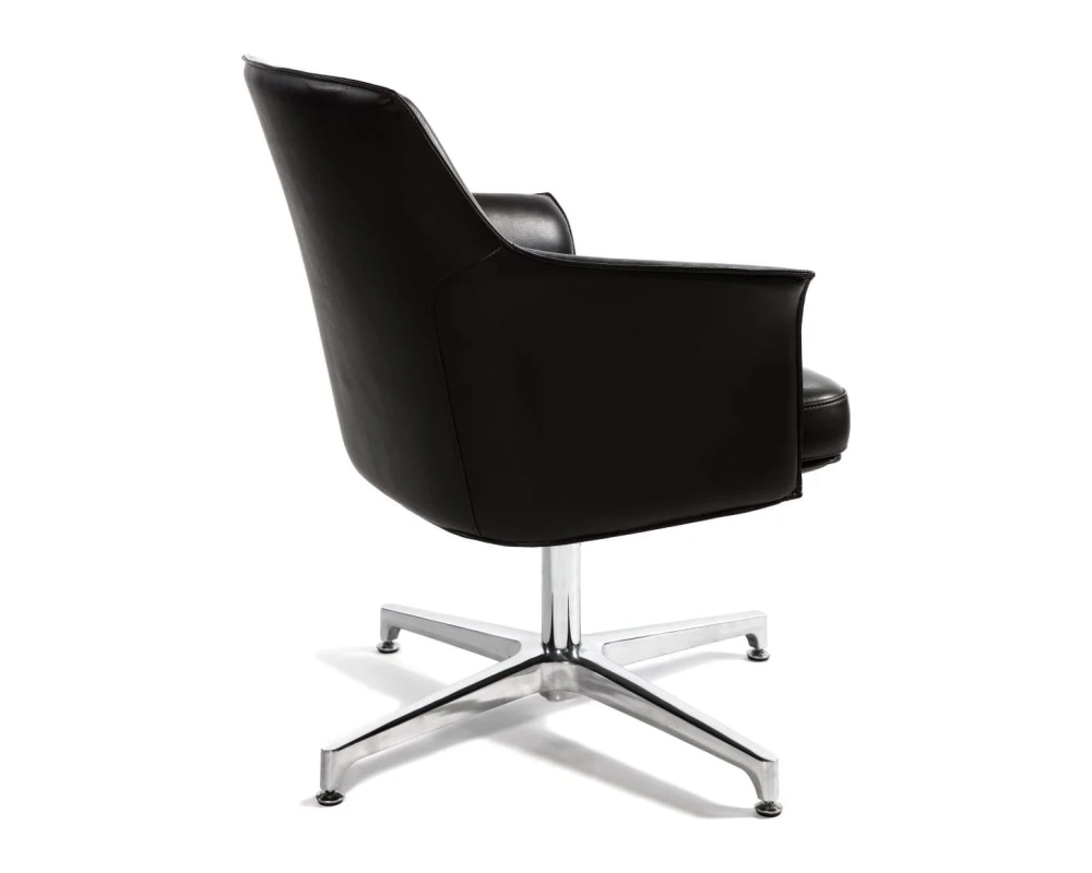 Кресло Norden Бордо CF Экокожа, Черный