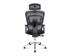 Кресло Norden Ergo Сетка/Ткань, Черный images