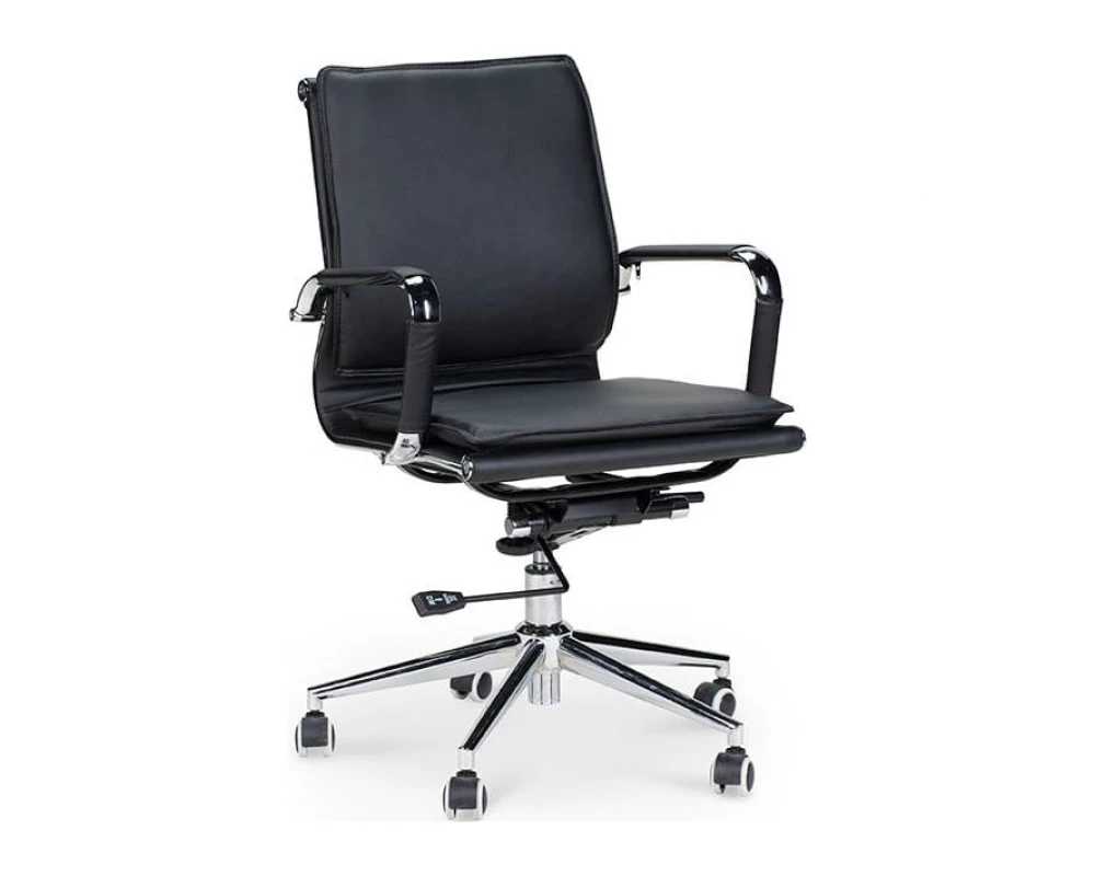 Кресло Norden Харман LB Экокожа, Черный