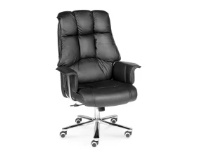 Кресло Norden Президент Экокожа, Черный images