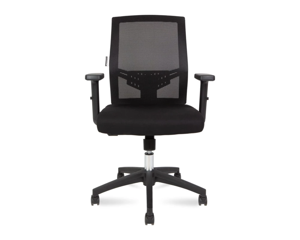 Кресло Norden Торонто LB пластик Сетка/Ткань, Черный