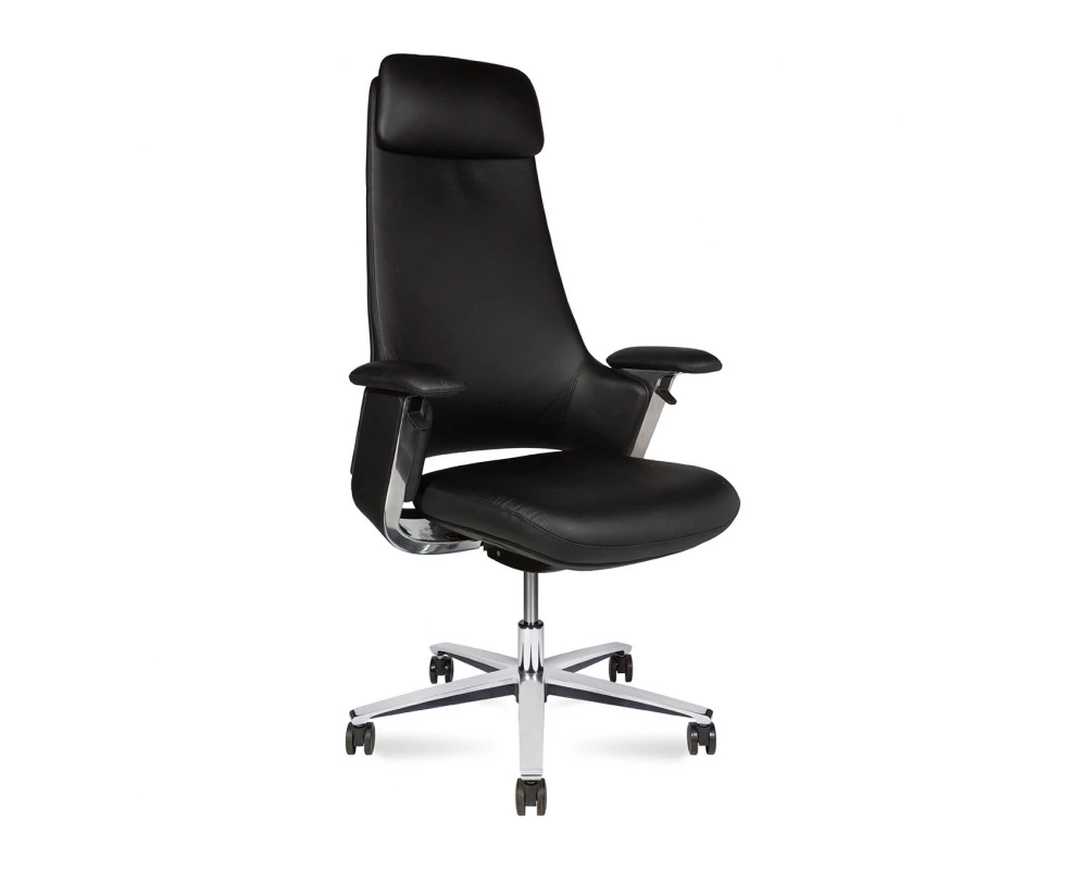 Кресло Norden York Натуральная кожа, Черный