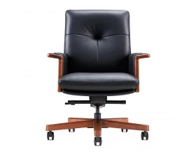 Кресло Norden Vivaldi LB Натуральная кожа, Черный images