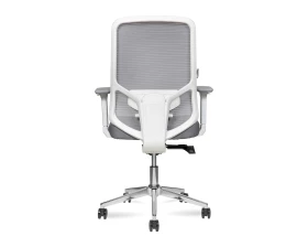 Кресло Norden Best LB white Сетка/Ткань, Серый images