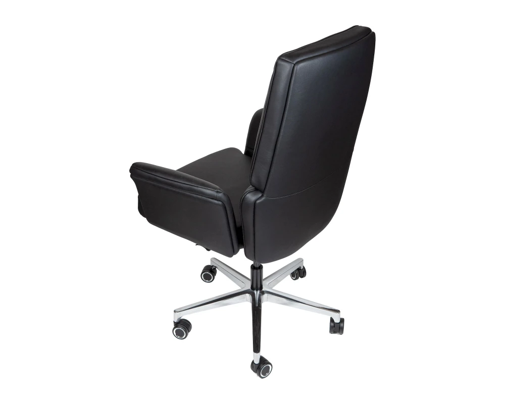 Кресло Norden Бонно / Bonno LB Натуральная кожа, Черный