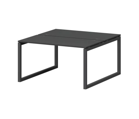 Бенч двойной на металлокаркасе СМС2-О-10К.149.Пр50 1000x1496x750 Смарт (pt)