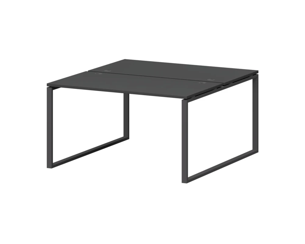 Бенч двойной на металлокаркасе СМС2-О-18К.149.Пр25 1800x1496x750 Смарт (pt)