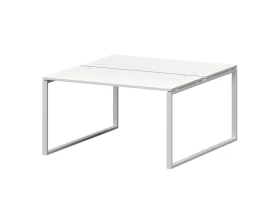 Бенч двойной на металлокаркасе СМС2-О-18К.149.Пр25 1800x1496x750 Смарт (pt) images