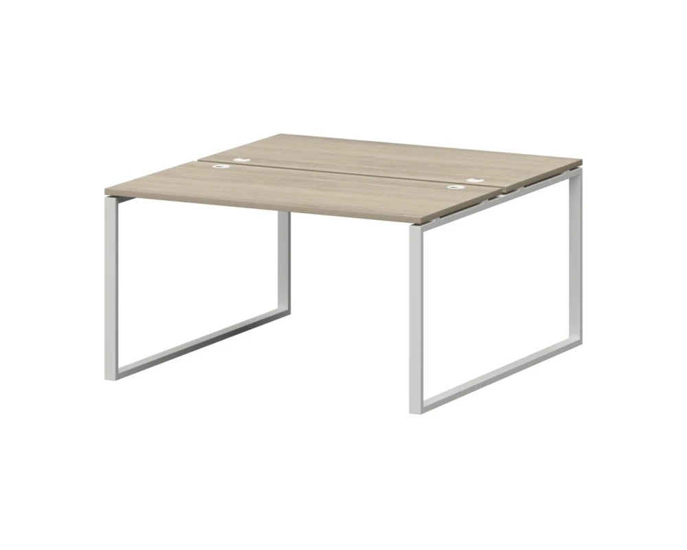 Бенч двойной на металлокаркасе СМС2-О-18К.149.Пр25 1800x1496x750 Смарт (pt)