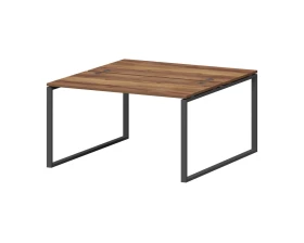 Бенч двойной на металлокаркасе СМС2-О-18К.149.Пр25 1800x1496x750 Смарт (pt) images