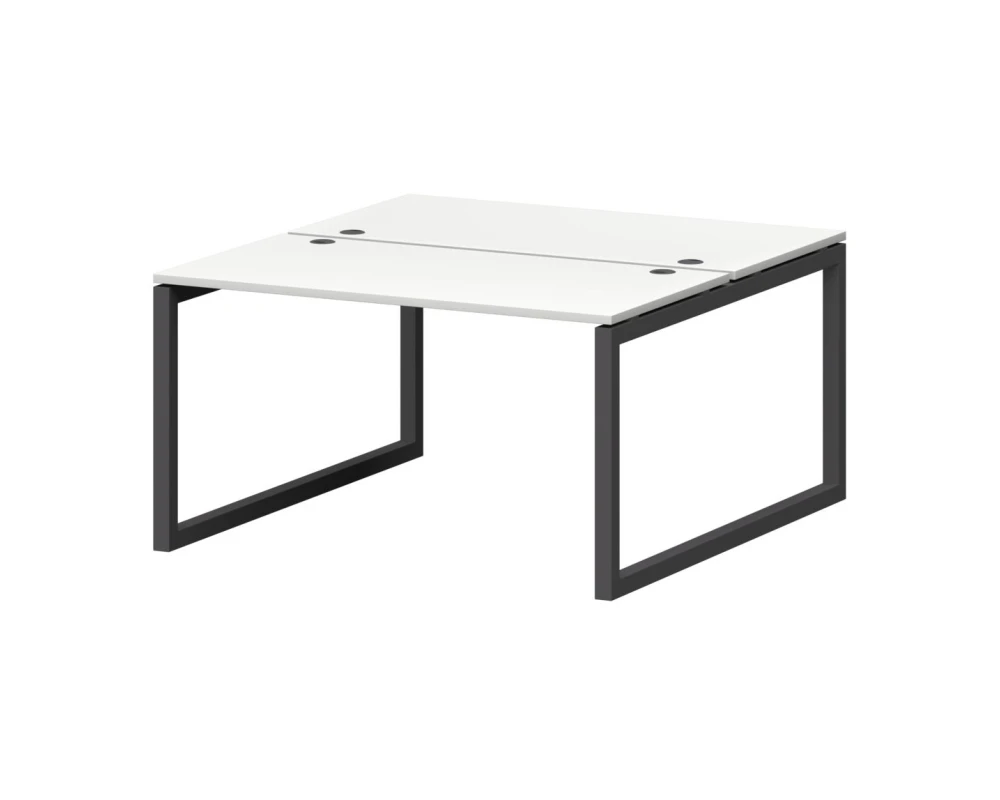 Бенч двойной на металлокаркасе СМС2-О-18К.149.Пр50 1800x1496x750 Смарт (pt)