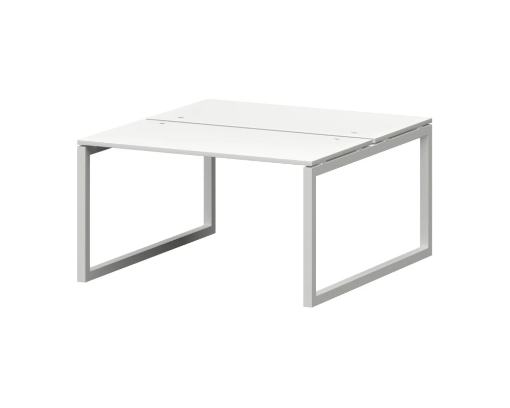 Бенч двойной на металлокаркасе СМС2-О-18К.149.Пр50 1800x1496x750 Смарт (pt)