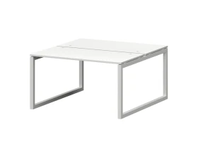 Бенч двойной на металлокаркасе СМС2-О-18К.149.Пр50 1800x1496x750 Смарт (pt) images