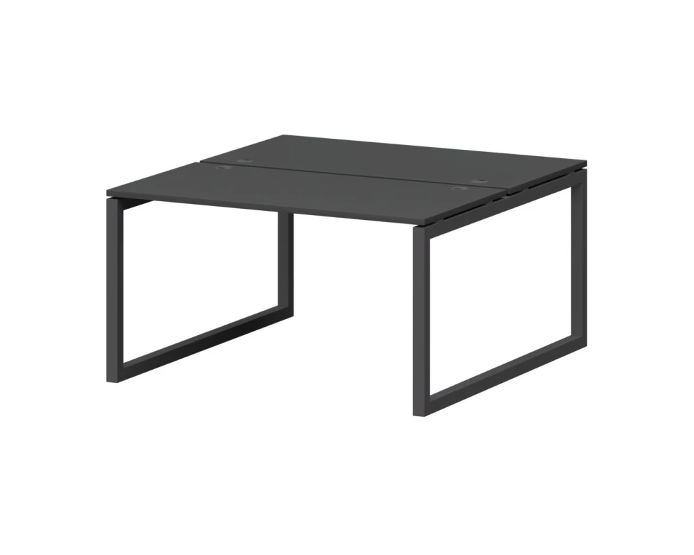 Бенч двойной на металлокаркасе СМС2-О-18К.149.Пр50 1800x1496x750 Смарт (pt)