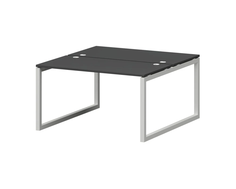 Бенч двойной на металлокаркасе СМС2-О-18К.149.Пр50 1800x1496x750 Смарт (pt)