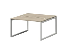 Бенч двойной на металлокаркасе СМС2-О-18К.149.Пр50 1800x1496x750 Смарт (pt) images