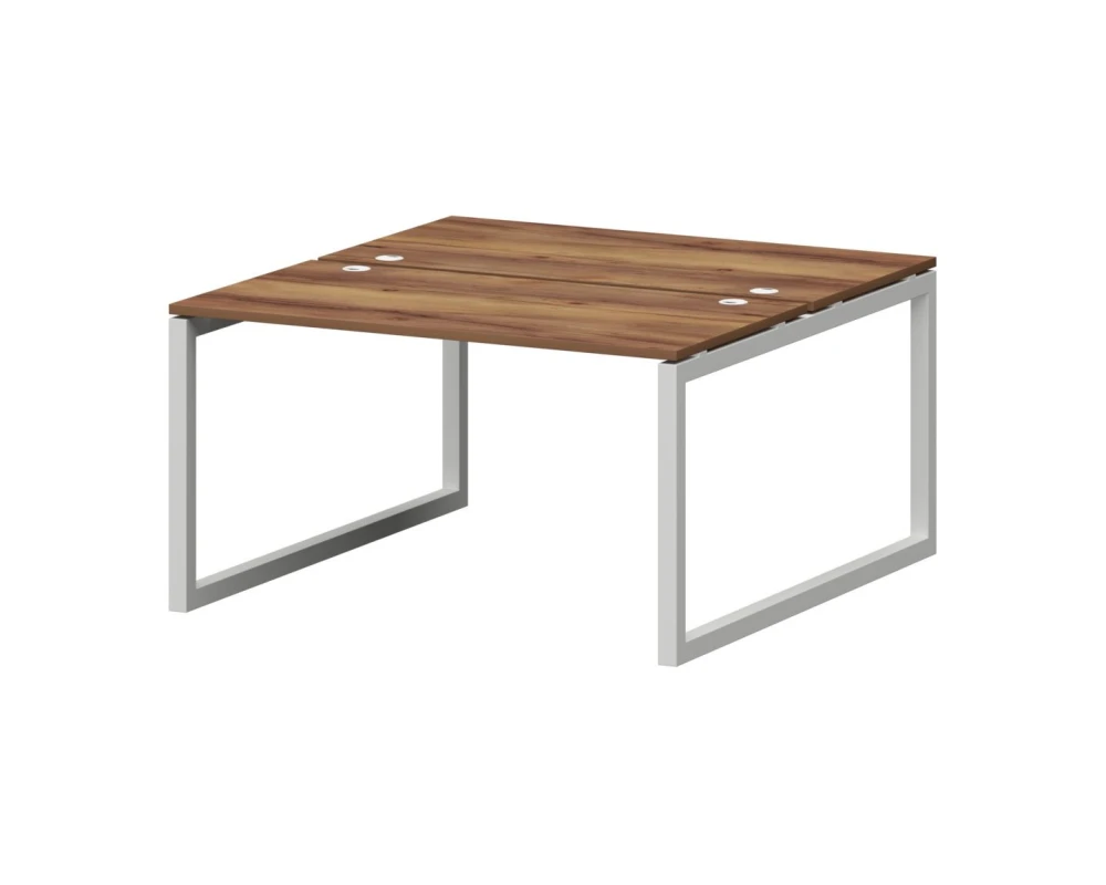 Бенч двойной на металлокаркасе СМС2-О-18К.149.Пр50 1800x1496x750 Смарт (pt)