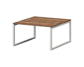 Бенч двойной на металлокаркасе СМС2-О-18К.149.Пр50 1800x1496x750 Смарт (pt) images