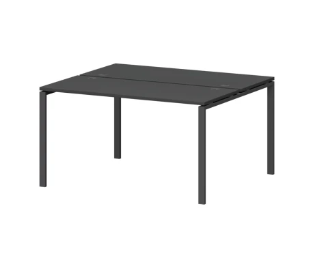 Бенч двойной на металлокаркасе СМС2-П-10К.120.Пр25 1000x1236x750 Смарт (pt)