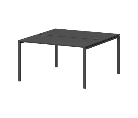 Бенч двойной на металлокаркасе СМС2-П-10К.149.Пр25 1000x1496x750 Смарт (pt)