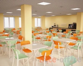 Стул SHT-S85 черно-желтый Пластик, Черный/Желтый/Бежевый images