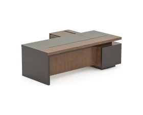 Стол для руководителя левый 2400x2000x750 Larry 2 images