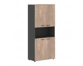 Шкаф с 2-мя комплектами глухих малых дверей Jay images