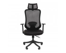 Кресло CHAIRMAN CH563 Сетка/Ткань, Черный images