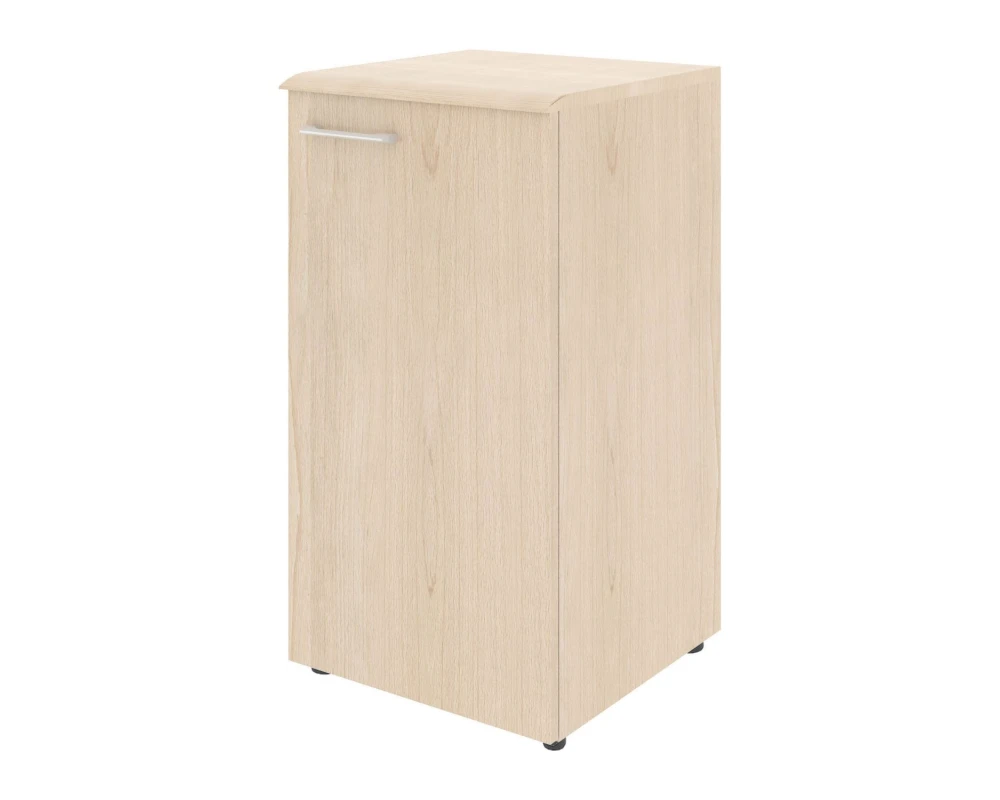 Шкаф колонка с глухой малой дверью и топом Вейв / Wave