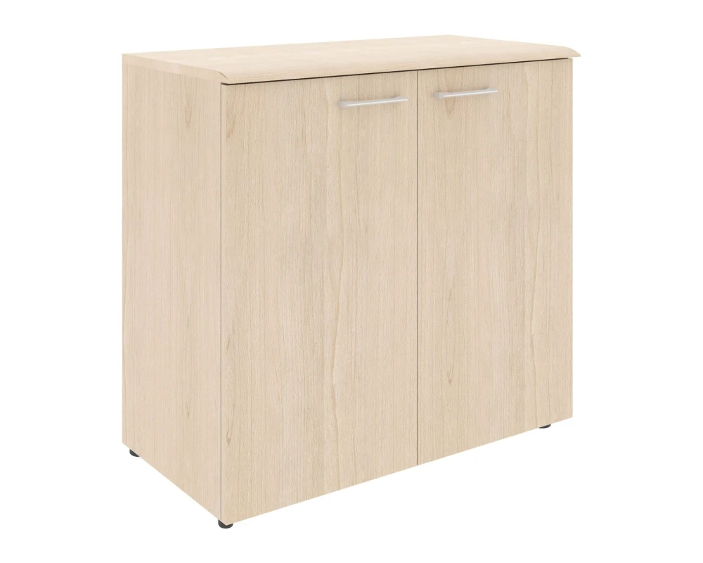 Шкаф с глухими малыми дверьми и топом Вейв / Wave