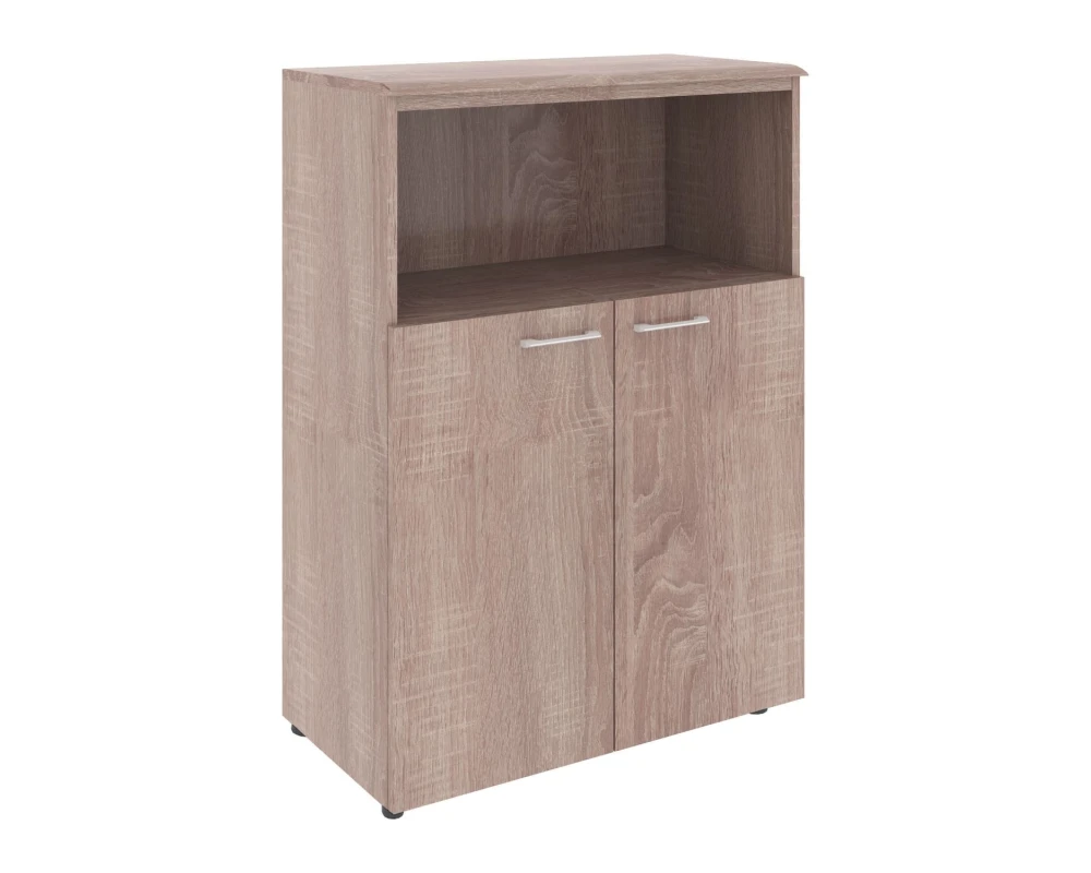 Шкаф с глухими малыми дверьми, топом и 1-й полкой Вейв / Wave