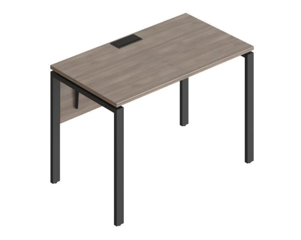 Стол прямой на металлических опорах ФТМ-120+ФМК-120+ФЦ-120 Форма