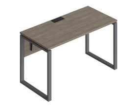 Стол прямой на металлических опорах ФТМ-140+ФМК2-140+ФЦ-140 Форма images